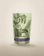 CALMA herbal blend – back of pouch with ingredients list